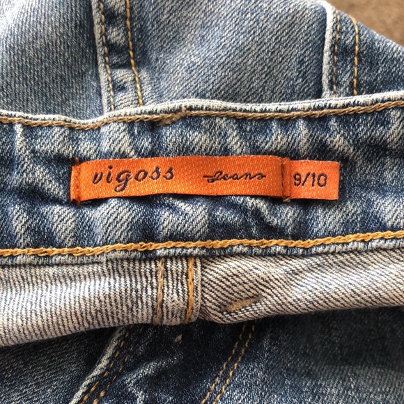 Vigross Blue Straight Leg Jeans size 9/10 - Picture 9 of 11